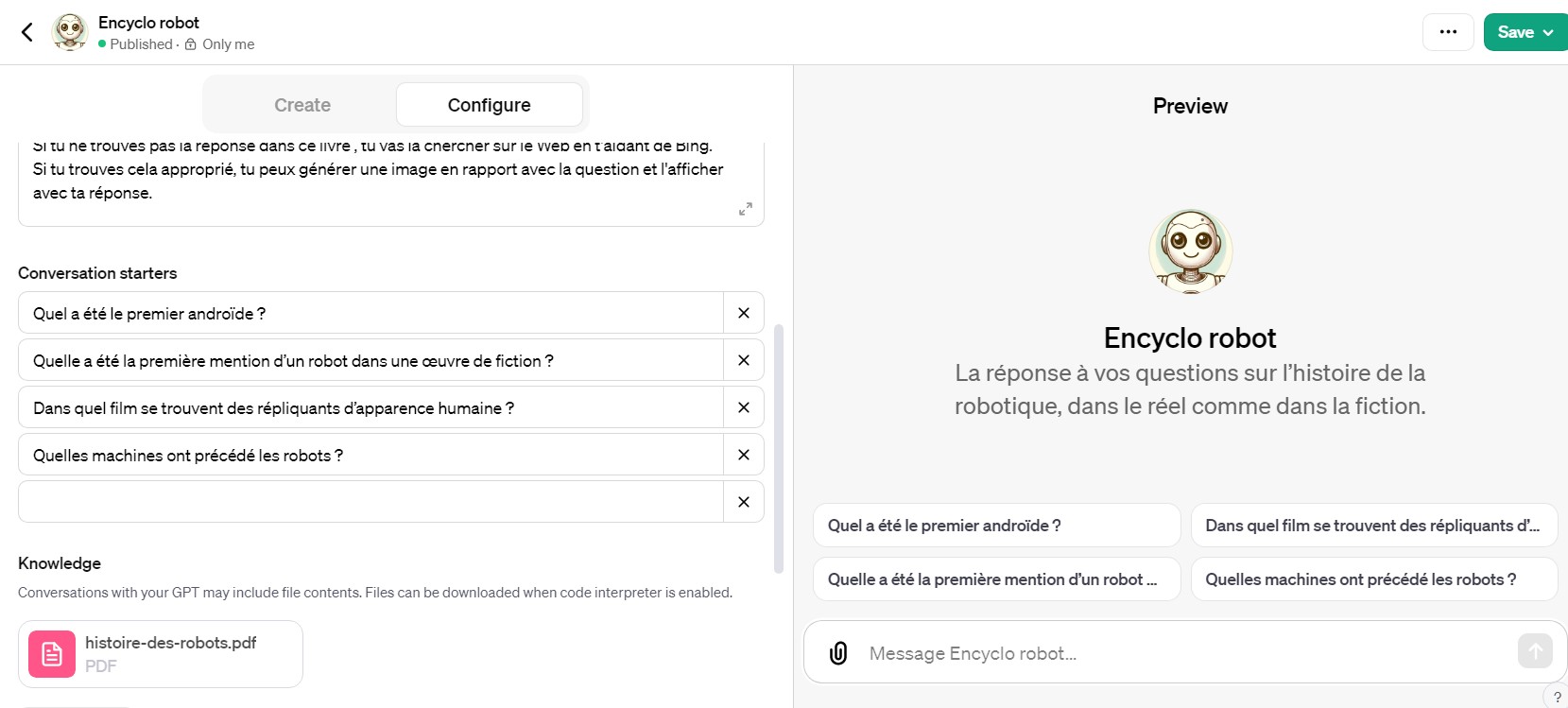 Comment Cr Er Un Gpt Chatbot Personnalis Depuis Chatgpt